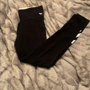 PINK VICTORIA SECRET YOGA PANTS